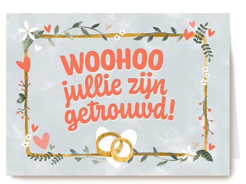 Kaart Hallmark | Felicitatie Huwelijk | Making Memories Woohoo Getrouwd