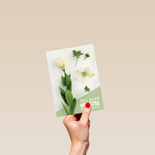 botanical kaart een goed herstel toegewenst
