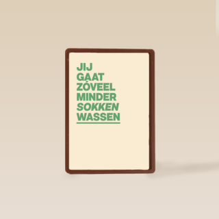 Minder sokken wassen AndC