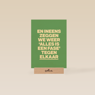 Alles is een fase AndC