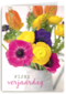 een hele vaas met bloemen