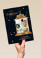 Kerst Fotokaart Lantaarn