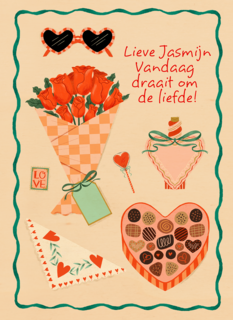 Valentijn draait om liefde