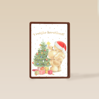 Klassieke kerstkaart