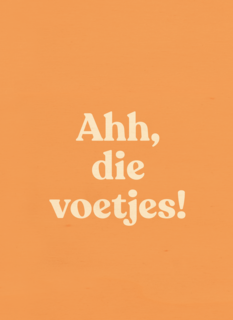 geboorte felicitatie zoon dochter andc ahh die voetjes