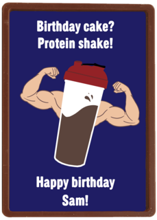 Verjaardag Jongen Protein Shake