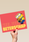 Minions beterschapskaart met Bob