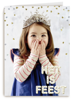 het is feest met glitters