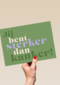 Jij bent sterker dan kanker