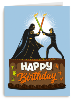 Star Wars Darth Vader verjaardagstaart