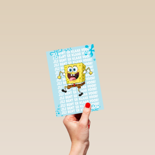 Spongebob jij bent er klaar voor