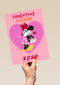 Valentine Kisses Minnie