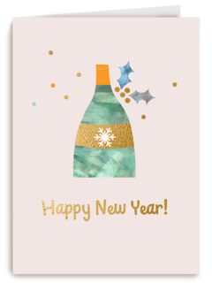 Happy New Year Fles