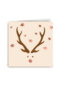 kerstkaart hip rudolph the red nose reindeer