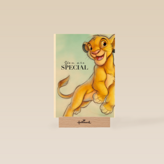 Simba verjaardagskaart you are special