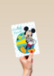 pasen kaart disney mickey mouse vrolijk pasen