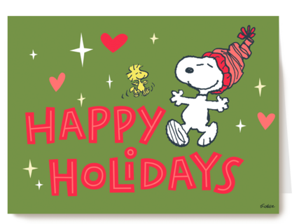 Peanuts Snoopy Happy Holidays