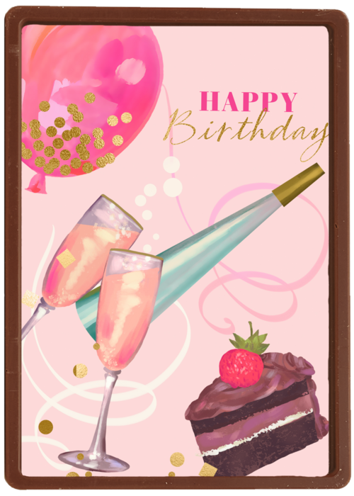 Verjaardagskaart Hallmark | Verjaardag Kaart Happy Birthday Taart En Bubbels