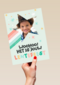 Woohoo het is jouw lentefeest fotokaart