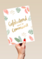 Gefeliciteerd met je communie floral