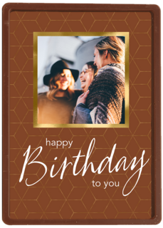 Verjaardag kaart foto stijlvol happy birthday to you