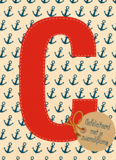 gefeliciteerd met je zwemdiploma C