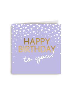 verjaardag kaart stijlvol happy birthday to you