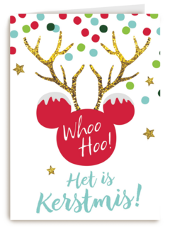 disney adult kerstkaart whoohoo het is kerstmis