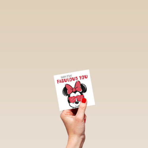 disney adult minnie happy bday fabulous you