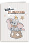 Welkom kleinkind felicitatie met Dombo van Disney