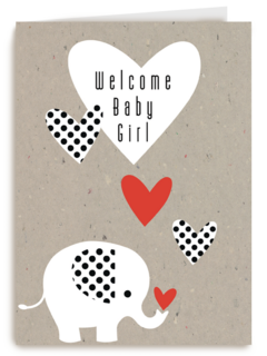 elephant welcome baby girl