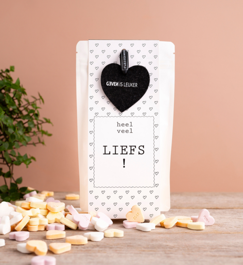 Brievenbus Snoep Hartjes Liefs
