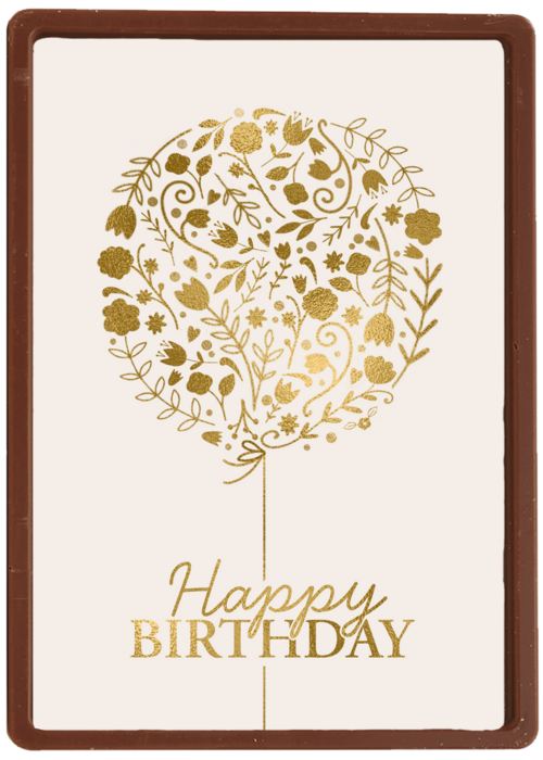 Verjaardagskaart Hallmark | Gouden Boom Met Happy Birthday