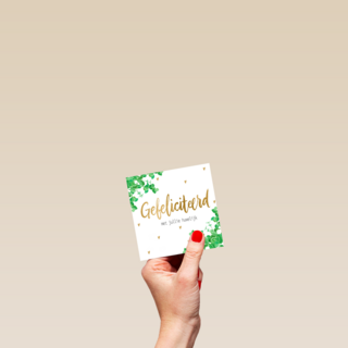 Trouwkaart Gefeliciteerd met jullie huwelijk