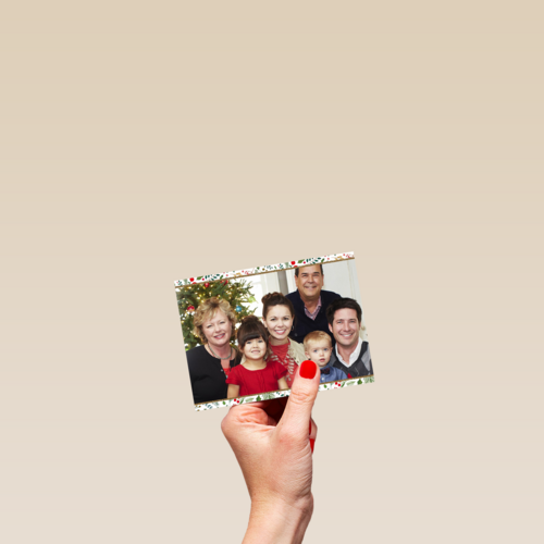 algemene kerstfotokaart