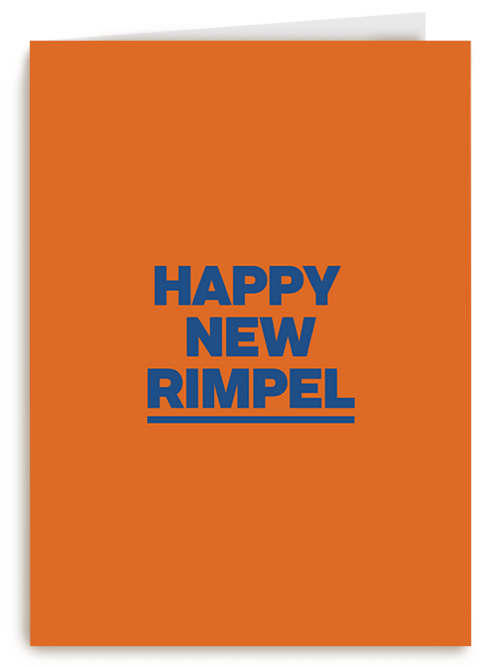 Verjaardagskaart vrouw grappig Happy new rimpel