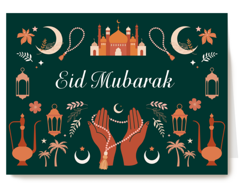 Eid Mubarak symbolen