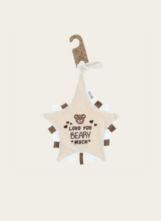Tutteldoekje Love You Beary Much Beige 