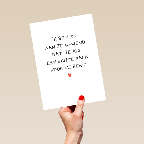 ik ben zo aan je gewend