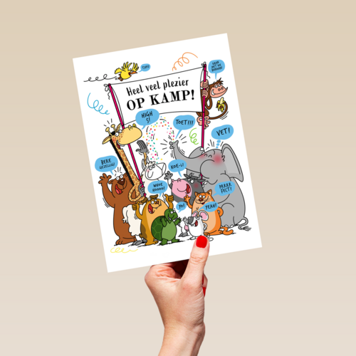 Dieren op kamp
