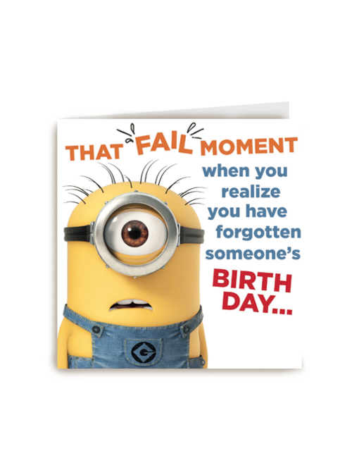 that fail moment minions