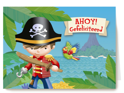 ahoy gefeliciteerd piraat