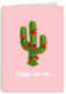 Kerstkaart happy cac mis