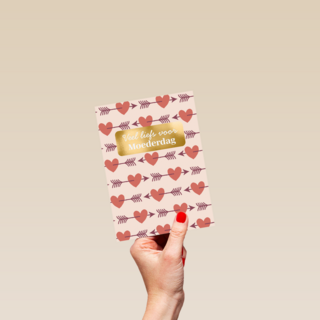 Veel liefs voor moederdag hartjes