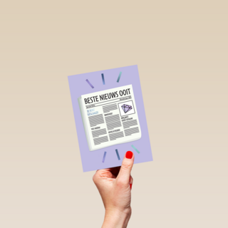 Geslaagd beste nieuws ooit