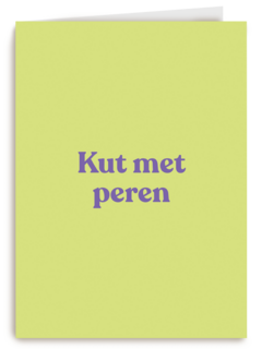 Kut met peren andC