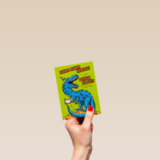 Rawr Hoera 7 Jaar Dino