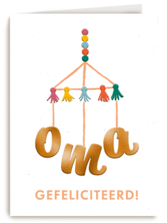 oma gefeliciteerd