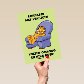 Garfield met pensioen