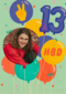 HBD 13 jaar fotokaart